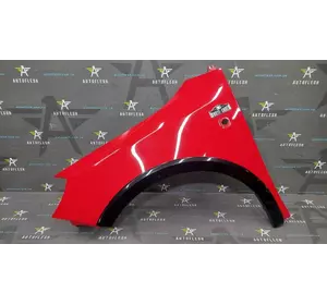 Крыло левое с накладкой 5J0821021A, 5J0821161 Skoda Fabia II Monte Carlo, коди краски: 8T1Z/ 8T8T/ Corrida Red