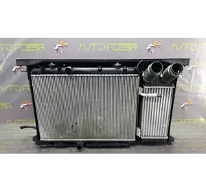Б/у панель передняя/ телевизор/ радиаторы комплект 9650316080 для Peugeot 307