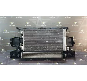Б/у панель передняя в сборе/ телевизор/ радиаторы 752100004R, 921000294R для Renault Megane III