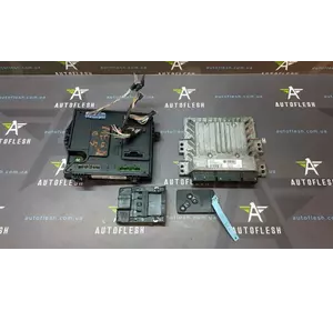 Б/у комплект ЭБУ 237101454R, 284B13640R, A2C53185186 для Renault Megane III Б/у комплект ЭБУ 237101454R, 284B13640R, A2C53185186 для Renault Megane III