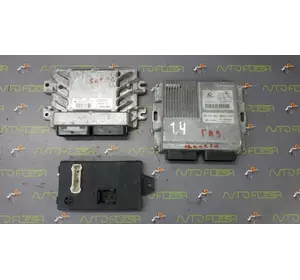 Б/у комплект ЭБУ 8200856659, 8200296328B, 616551000 для Dacia Sandero Б/у комплект ЭБУ 8200856659, 8200296328B, 616551000 для Dacia Sandero