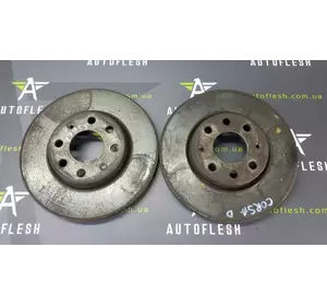 Б/у диск тормозной передний 93188918 для Opel Adam