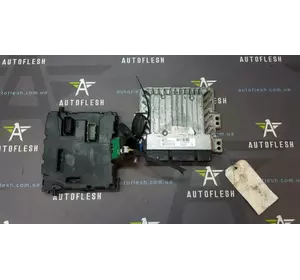 Б/у комплект ЭБУ 237103725R, 237103428R, 284B15323R для Mercedes Citan Б/у комплект ЭБУ 237103725R, 237103428R, 284B15323R для Mercedes Citan