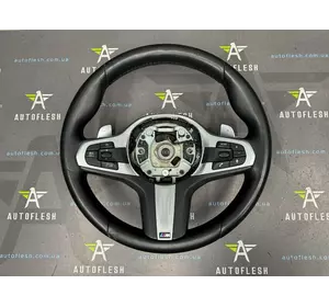Руль кожаный в сборе/ мультируль 32308008179, 32307856290 BMW БМВ бу Руль кожаный в сборе/ мультируль 32308008179, 32307856290 BMW БМВ бу