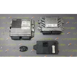 Б/у комплект ЭБУ 8200856659, 8201013757, 616551000 для Dacia Logan Б/у комплект ЭБУ 8200856659, 8201013757, 616551000 для Dacia Logan