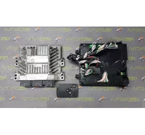 Б/у комплект ЭБУ/ иммобилайзер/ чип 8200981816, 8200726923 для Renault Laguna III Б/у комплект ЭБУ/ иммобилайзер/ чип 8200981816, 8200726923 для Renault Laguna III