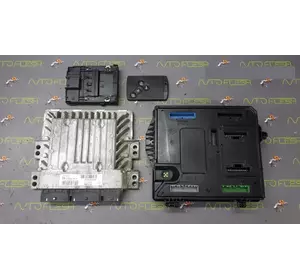 Б/у комплект ЭБУ 237100307R, 284B13297R, 285909828R для Renault Megane III Б/у комплект ЭБУ 237100307R, 284B13297R, 285909828R для Renault Megane III