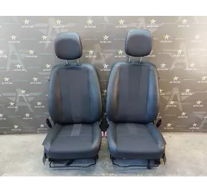 Б/у сиденья передние / эко-кожа комбинированая для Renault Fluence Z.E.