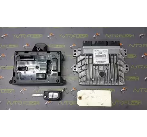 Б/у комплект ЭБУ 237101689R, 237100875R, 1.5 dCi для Nissan Note Б/у комплект ЭБУ 237101689R, 237100875R, 1.5 dCi для Nissan Note