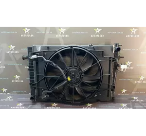 Б/у вентилятор радиатора в сборе 253802EXXX для Kia Sportage