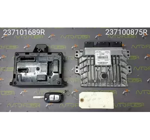 Б/у комплект ЭБУ 237101689R, 237100875R, 1.5 dCi для Renault Kangoo Б/у комплект ЭБУ 237101689R, 237100875R, 1.5 dCi для Renault Kangoo